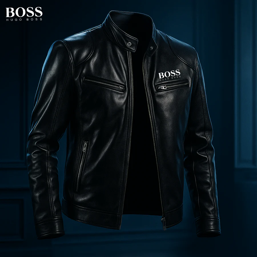 BOSS - LA VESTE EN CUIR
