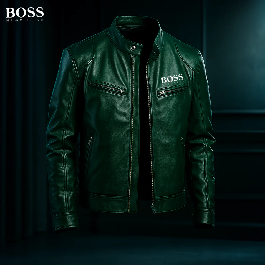 BOSS - LA VESTE EN CUIR